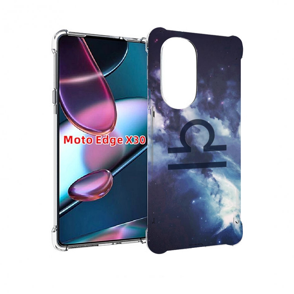 

Чехол MyPads знак зодиака весы 5 для Motorola Moto Edge X30, Прозрачный, Tocco