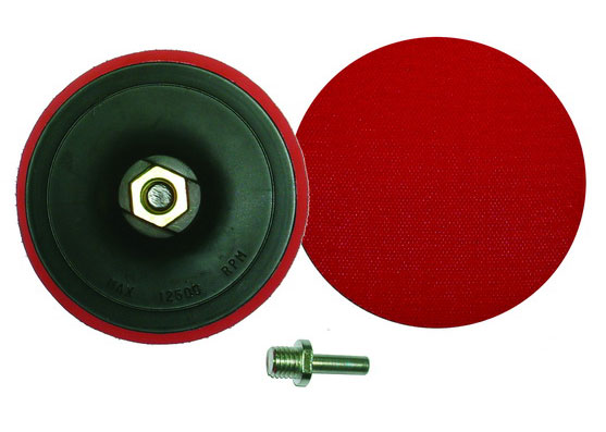 Шлифовальный диск с липучкой 125мм М14х2 тонкий Skrab 35707