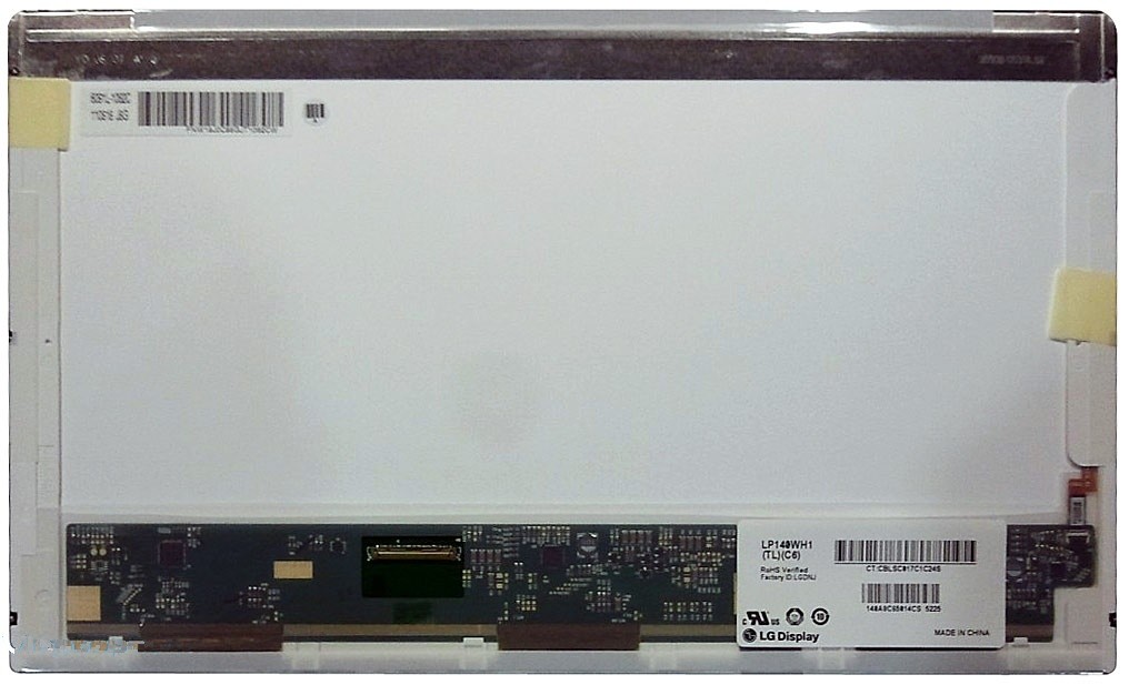 

Матрица OEM для ноутбука LP140WH1(TL)(C6) (1001632V), совместимая с p/n: LP140WH1(TL)(C6)