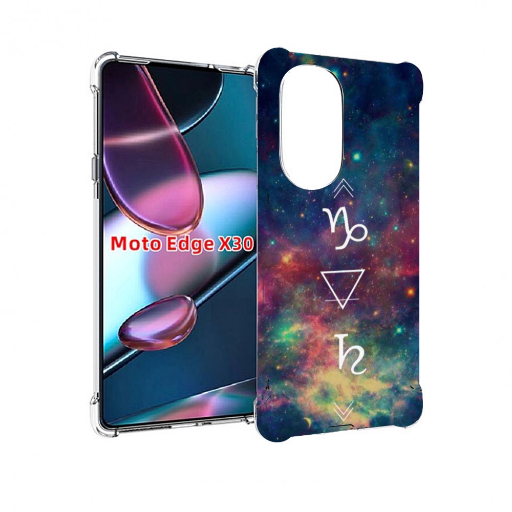 

Чехол MyPads знак зодиака козерог 5 для Motorola Moto Edge X30, Прозрачный, Tocco