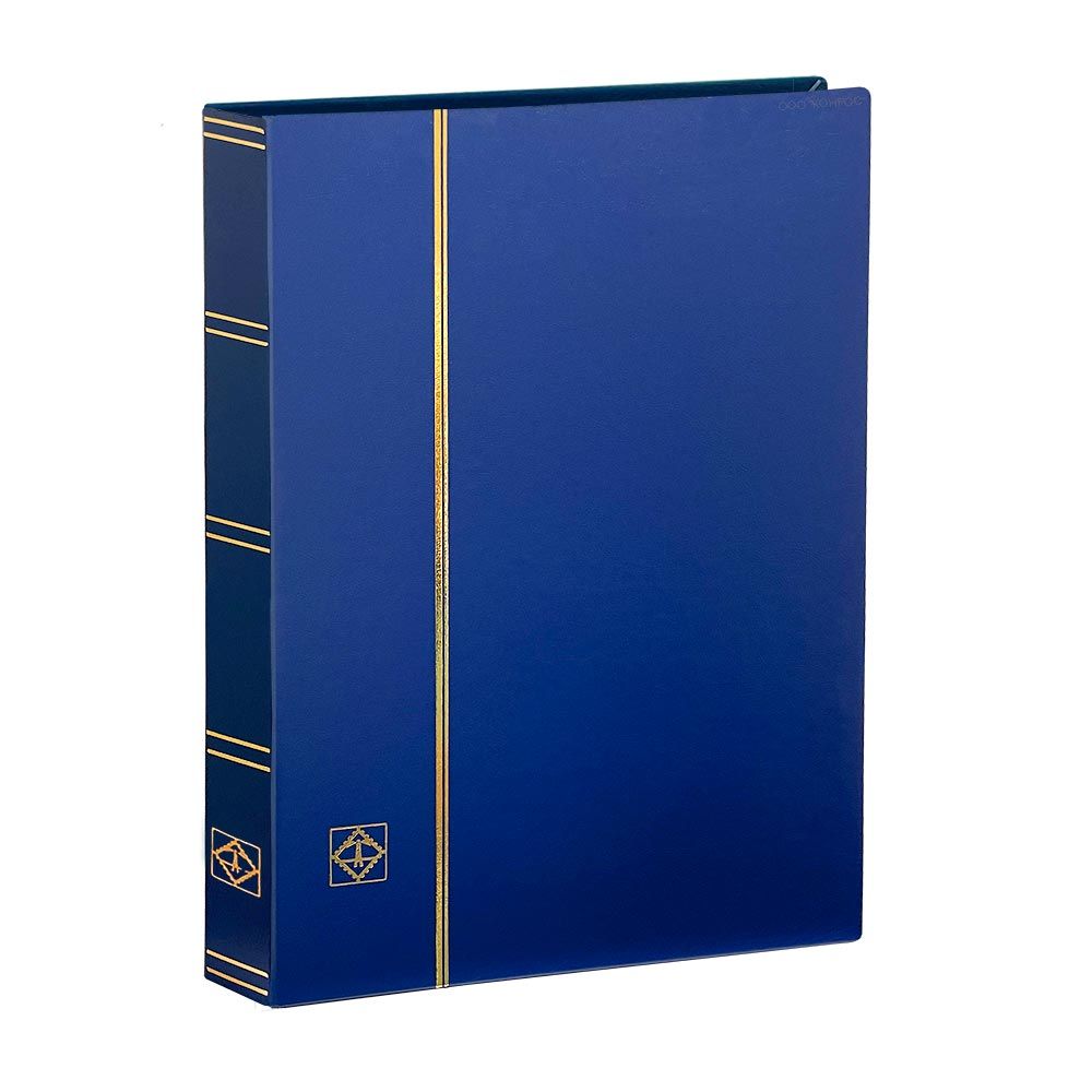 

Альбом для марок L 4/16 на 32 страницы, синий. Leuchtturm, #331235