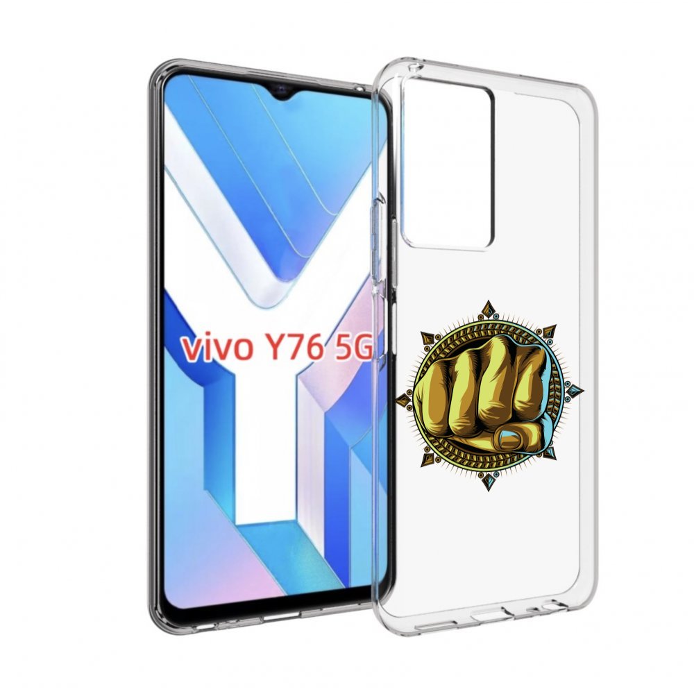 

Чехол MyPads кулак для Vivo Y76 5G, Прозрачный, Tocco