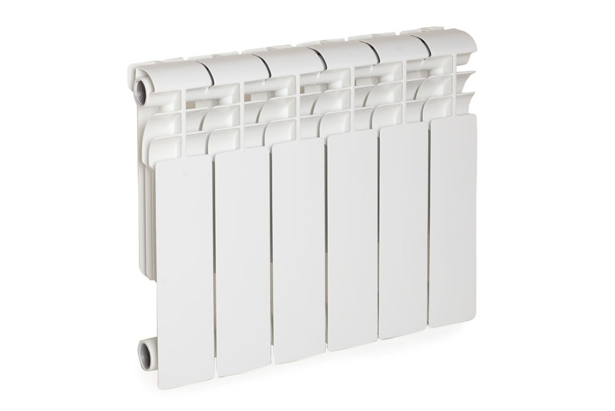 Алюминиевый радиатор Global Iseo 350 10 секций белый (IS035010)