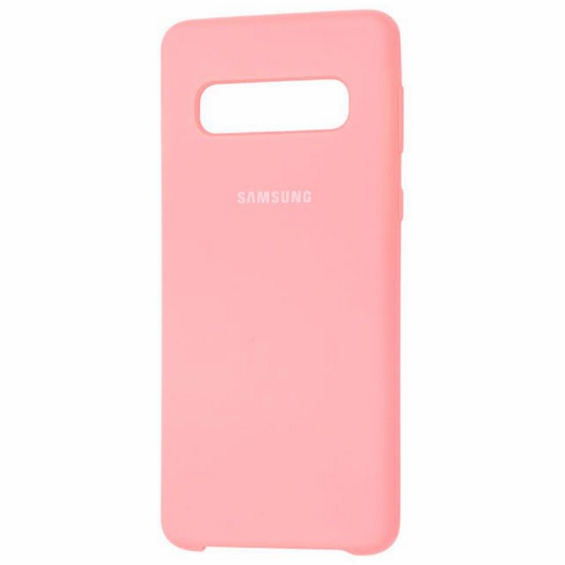 

Чехол для Samsung Galaxy S10 silicone cover розовый
