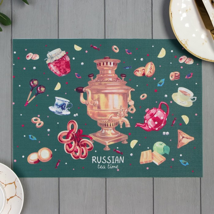 Доляна Салфетка на стол Доляна Russian tea 40*29см