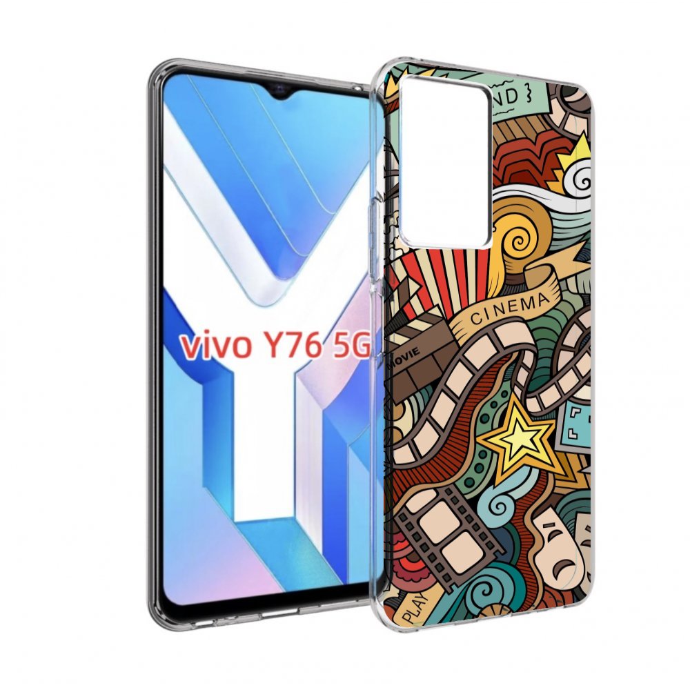 

Чехол MyPads любимое кино для Vivo Y76 5G, Прозрачный, Tocco