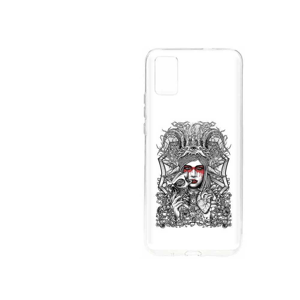 Чехол MyPads Tocco для ZTE Blade A31 (2021) грусная девушка (PT226942.465.302)