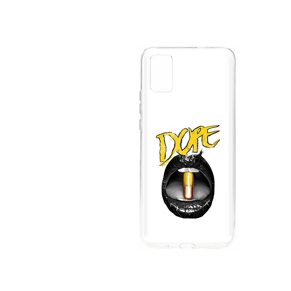 

Чехол MyPads Tocco для ZTE Blade A31 (2021) губы (PT226942.465.303), Прозрачный, Tocco