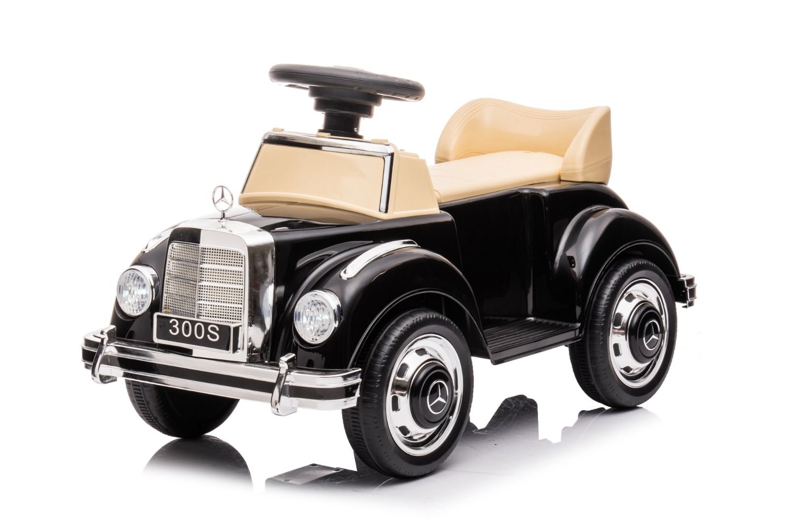 RiverToys Детский толокар Mercedes-Benz 300S (LS-128A) черный