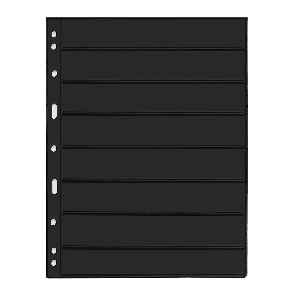 

Листы GRANDE 8S на 16 банкнот в альбом GRANDE. 5 шт. Leuchtturm, #329179, Черный