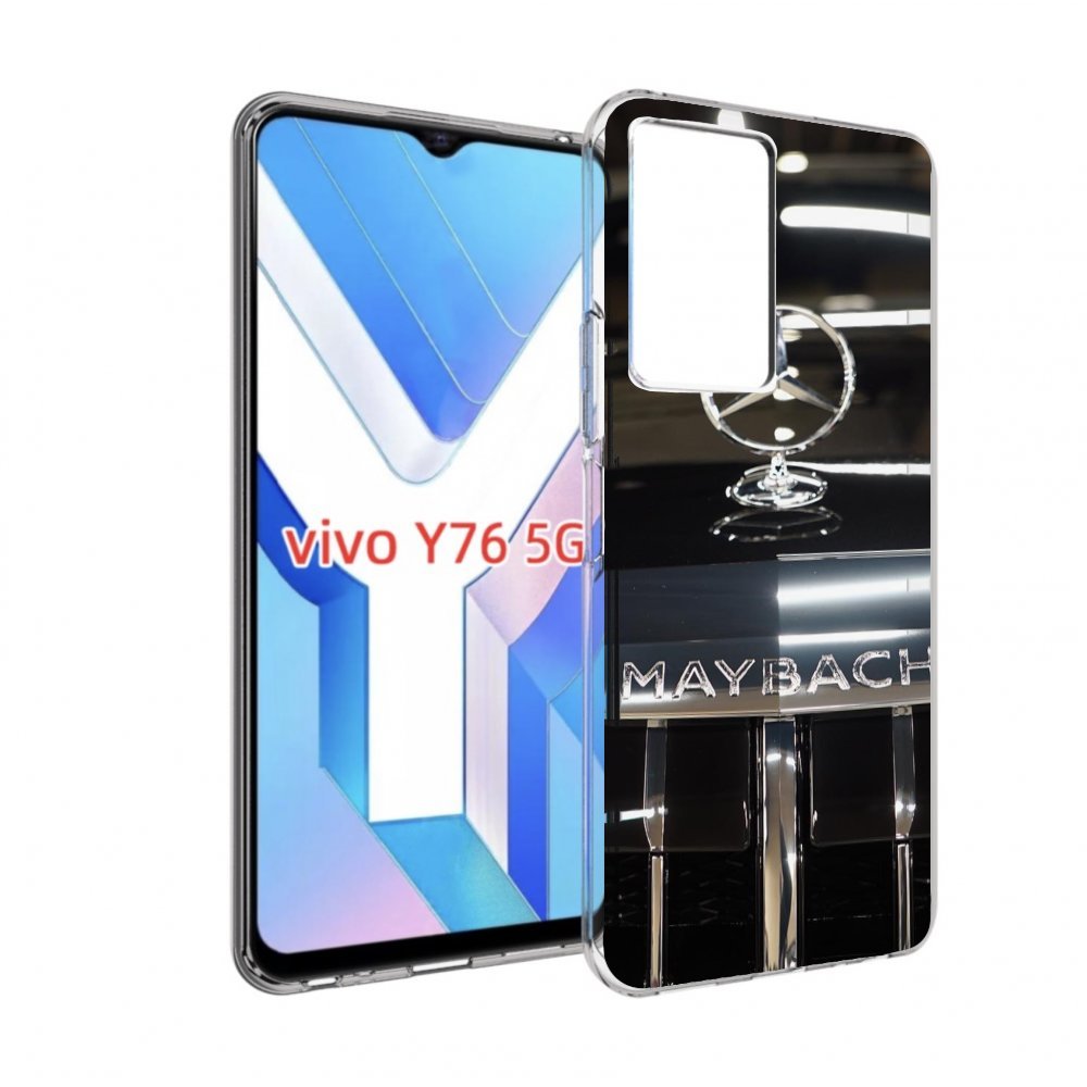 

Чехол Mypads Maybach 2 Для Vivo Y76 5G, Прозрачный, Tocco