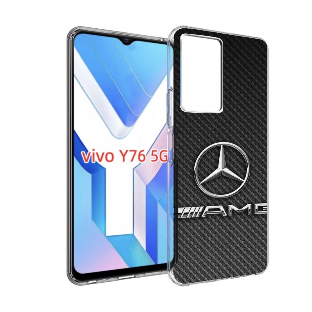 

Чехол MyPads мерседес амг мужской для Vivo Y76 5G, Прозрачный, Tocco