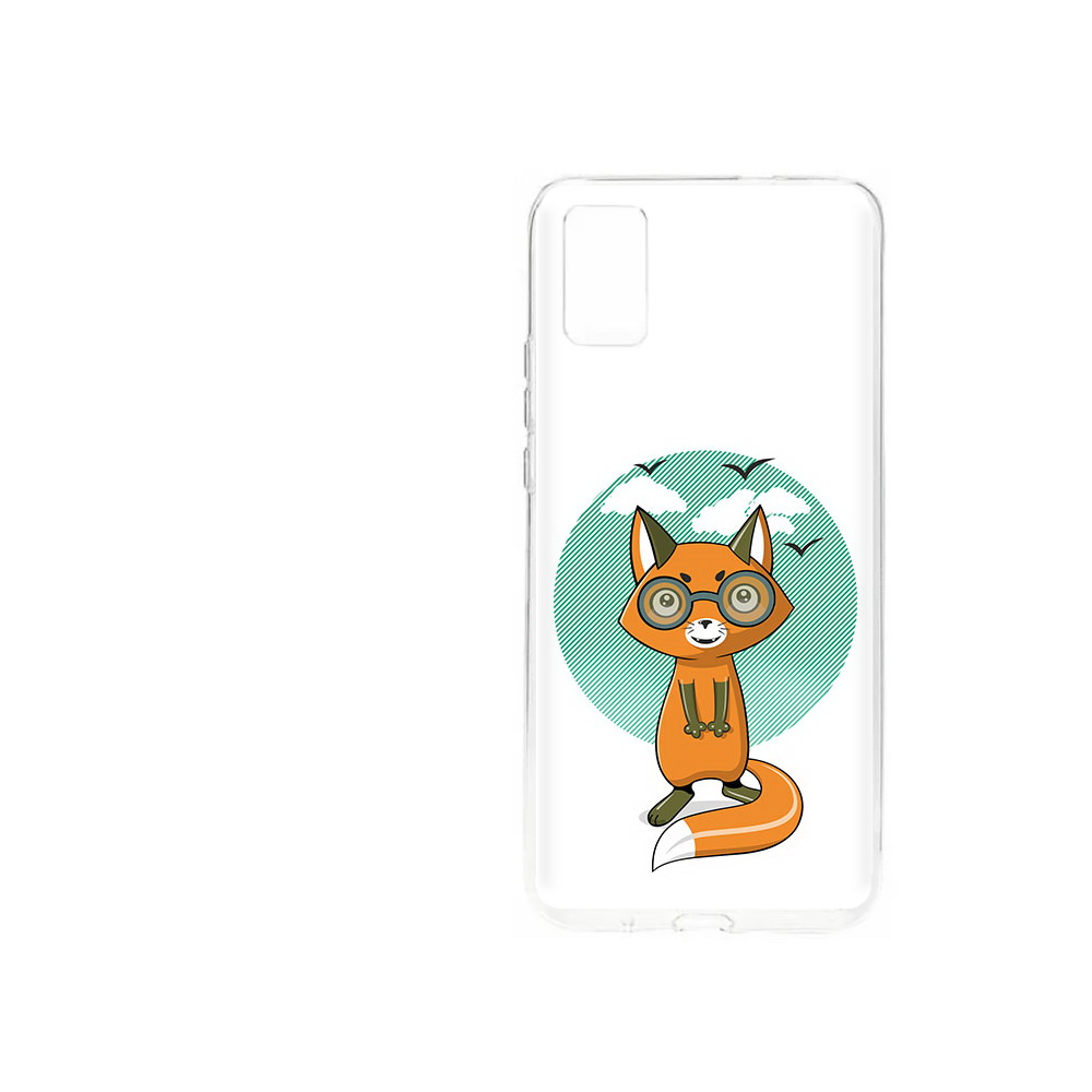 

Чехол MyPads Tocco для ZTE Blade A31 (2021) задумчивая лиса (PT226942.465.348), Прозрачный, Tocco