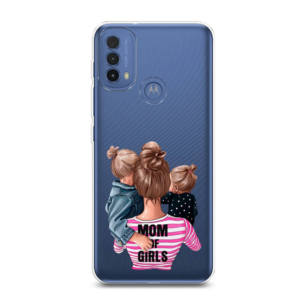 

Чехол Awog на Lenovo K14 Plus/Motorola Moto E20/E30/E40 "Mom of Girls", Разноцветный, 243550-6