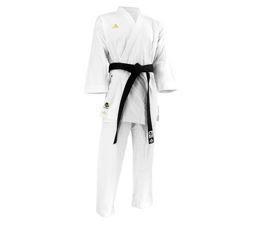 

Кимоно для карате Taikyoku Hybrid Cut WKF с золотым логотипом (р. 150 см)