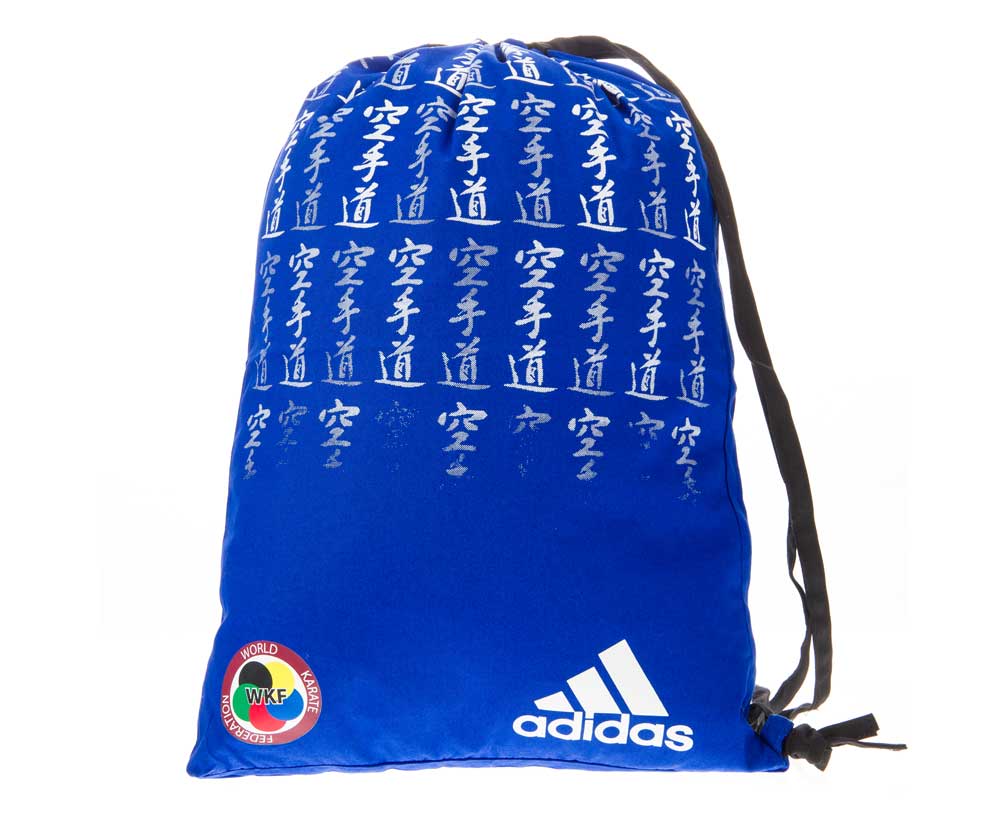 Мешок для кимоно Satin Carry Bag Karate WKF сине-белый