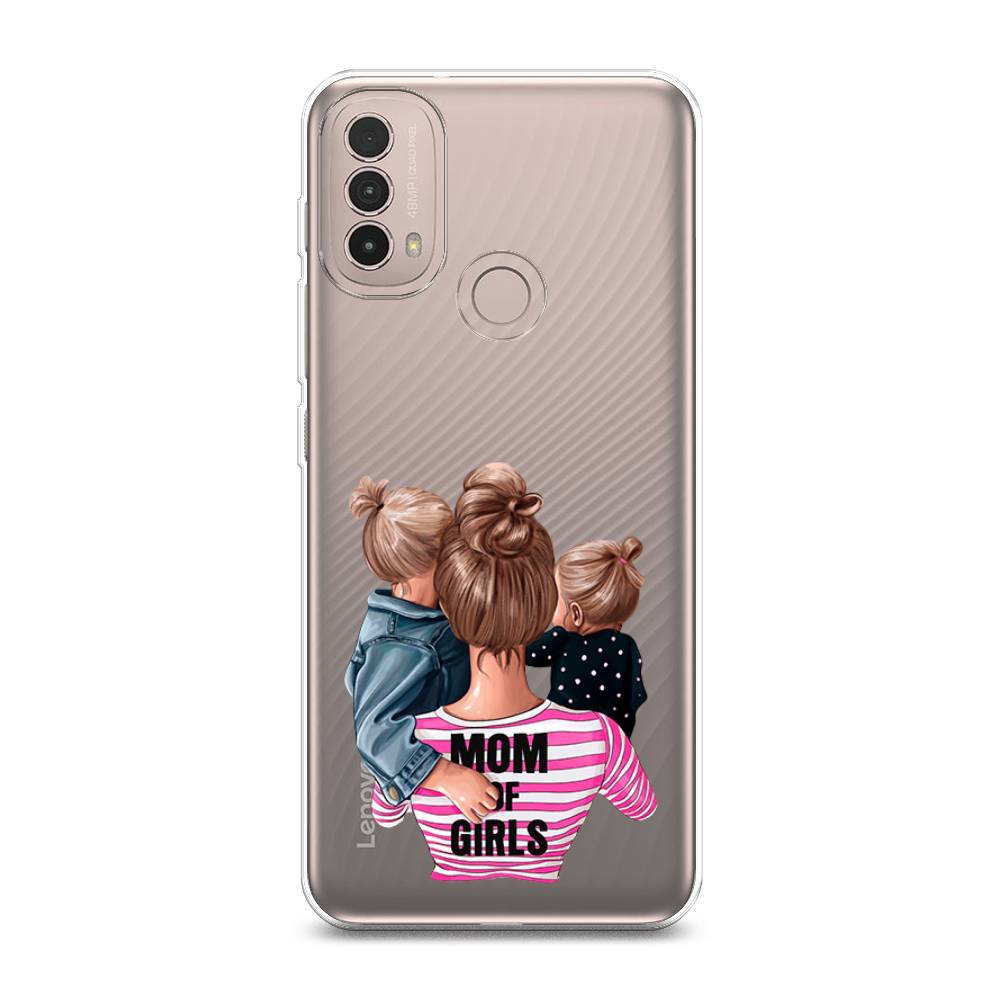 

Чехол Awog на Lenovo K14 Plus/Motorola Moto E20/E30/E40 "Mom of Girls", Разноцветный, 243650-6