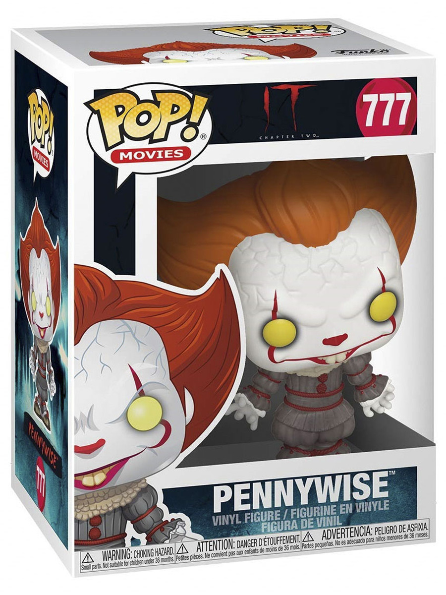 

Фигурка Funko POP! Клоун Пеннивайз Оно 2 Pennywise IT киноманьяк ужасы хоррор №777 12,5 см, Pop!