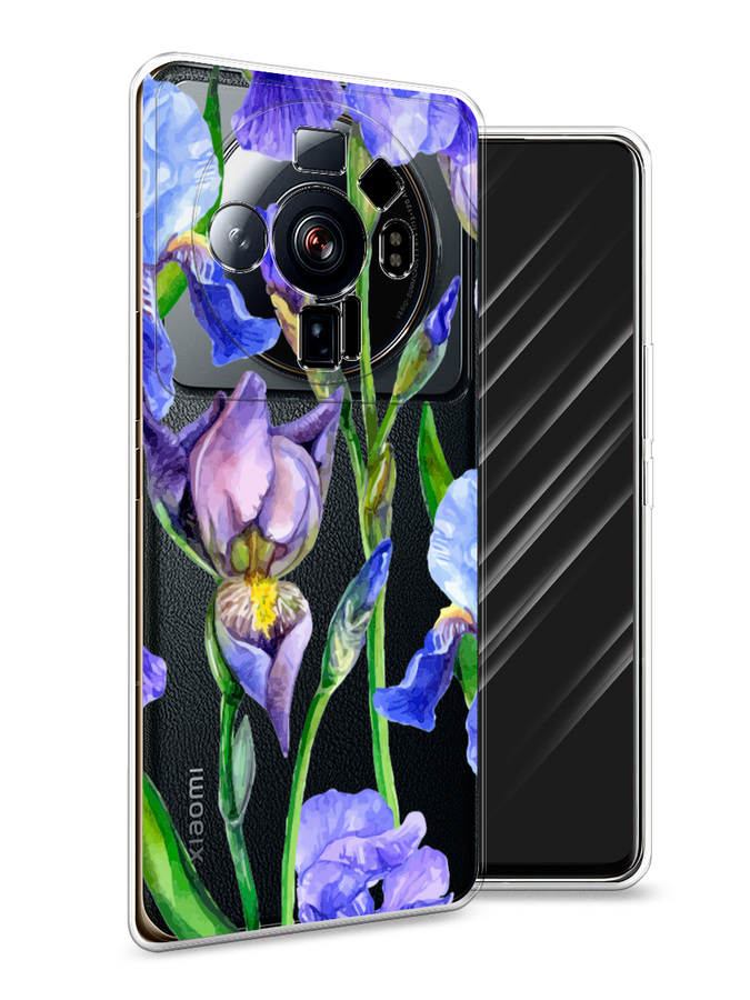

Чехол Awog на Xiaomi 12S Ultra "Синие ирисы", Разноцветный, 314550-8