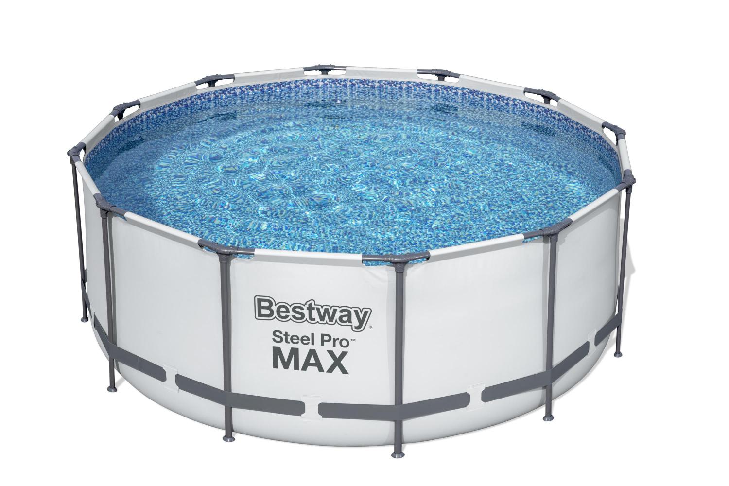

Каркасный круглый бассейн Bestway 56420 (366х122 см), бассейн Bestway