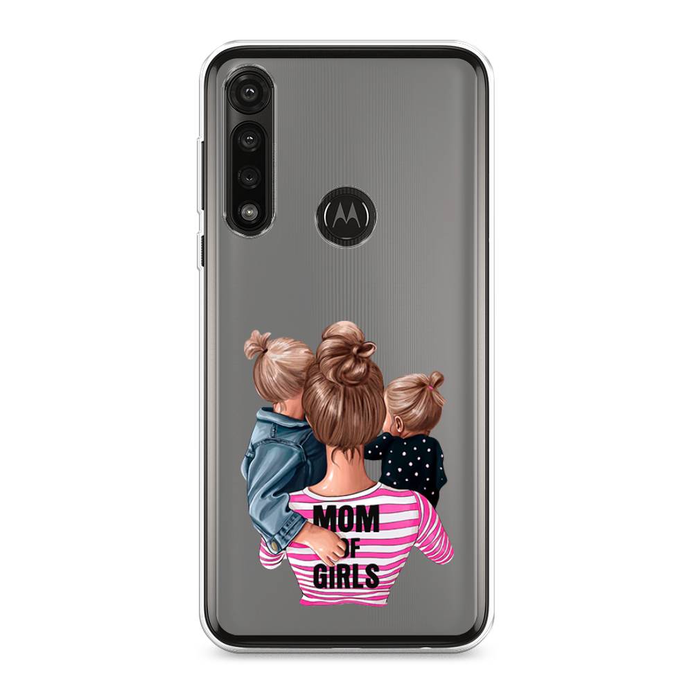

Чехол Awog на Motorola Moto G Power 2020 "Mom of Girls", Разноцветный, 242650-6