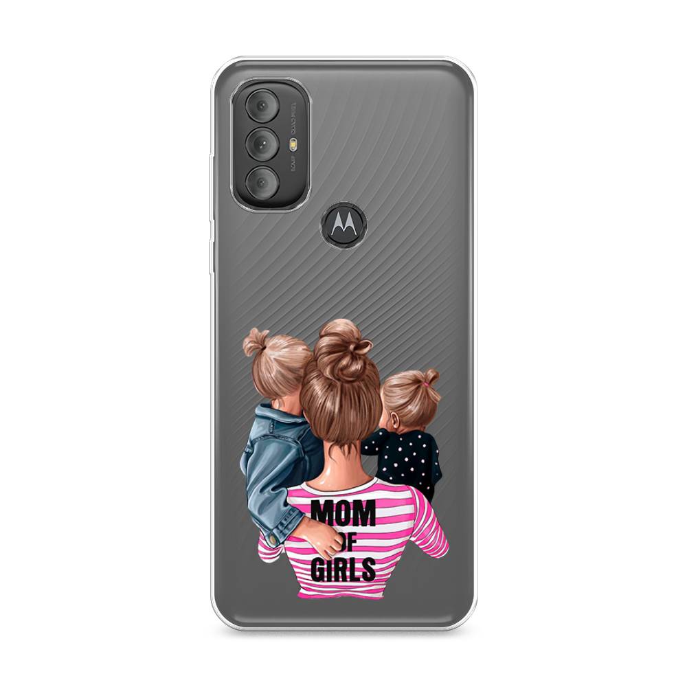 

Чехол Awog на Motorola Moto G Power 2022 "Mom of Girls", Разноцветный, 242850-6