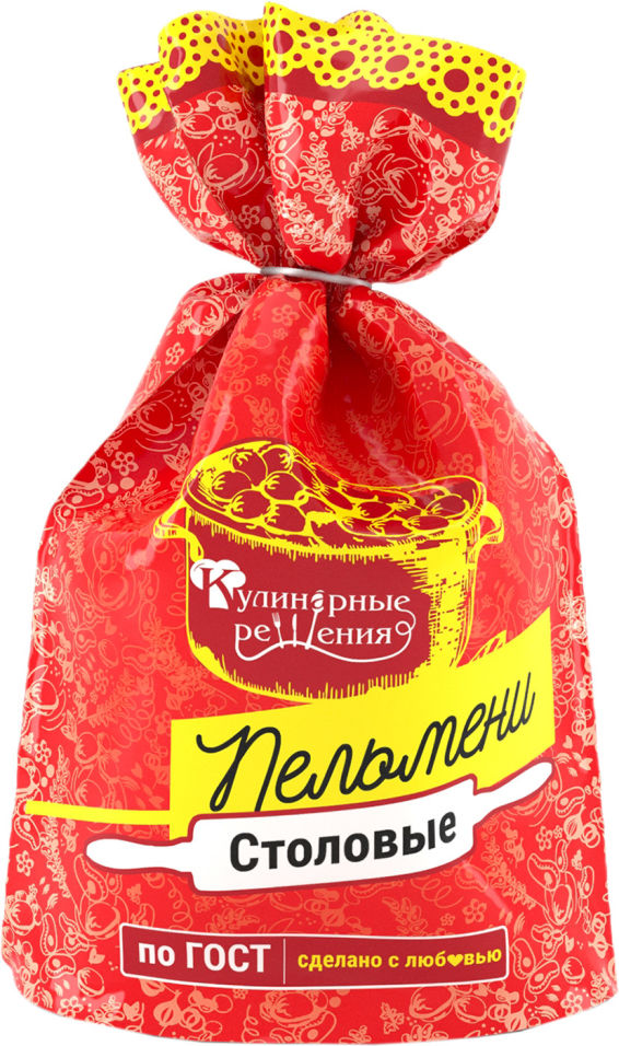 

Пельмени Кулинарные решения Столовые 800г