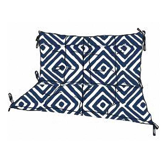 

Подушка для скамьи Nat 120 x 60 x 50 x 15 см габардин синяя