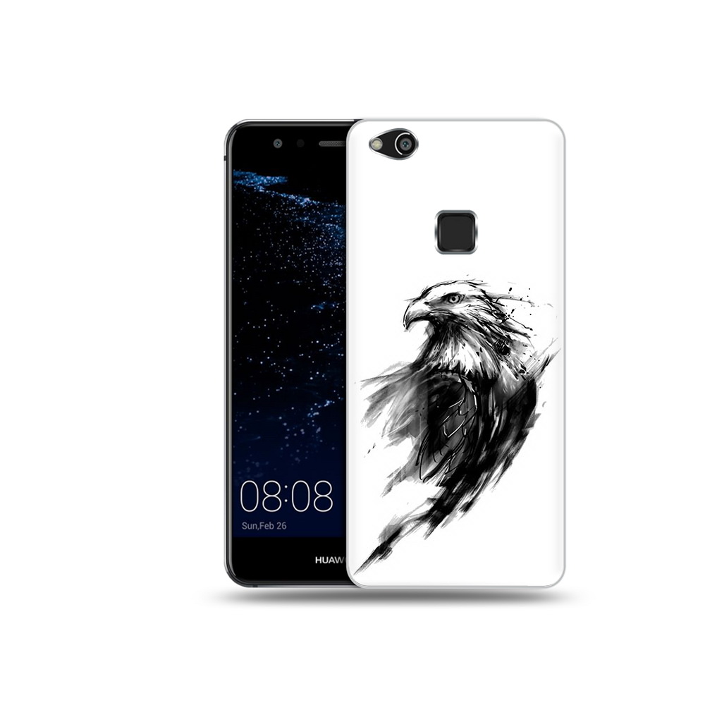 

Чехол MyPads Tocco для Huawei P10 Lite чб птица (PT62135.59.670), Прозрачный, Tocco