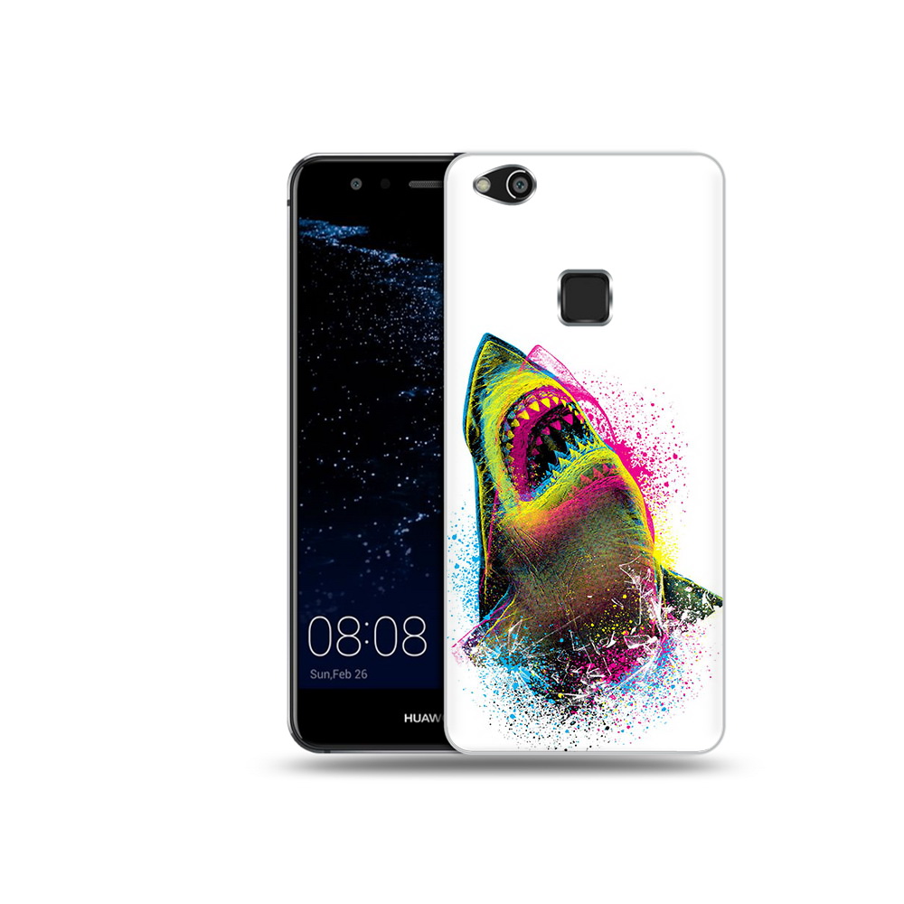 

Чехол MyPads Tocco для Huawei P10 Lite челюсти-2 (PT62135.59.674), Прозрачный, Tocco