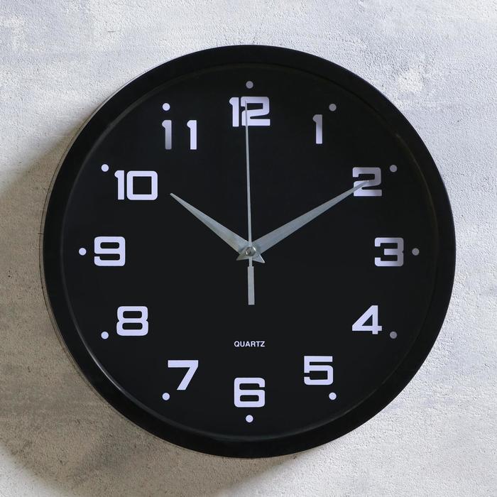 фото Часы настенные, серия: классика, "эдит", дискретный ход, d-24.5 см china