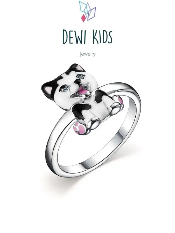 

Кольцо из серебра р. DEWI KIDS 901012204, фианит, 901012204