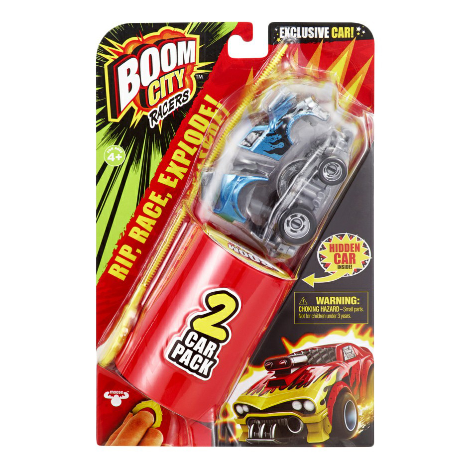 

Машинки Hot Tamales Boom City Racers с лончером 2 шт в ассортименте