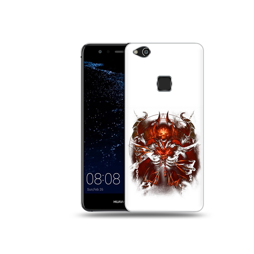 

Чехол MyPads Tocco для Huawei P10 Lite яркий демон (PT62135.59.708), Прозрачный, Tocco