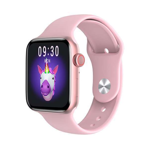фото Умные смарт-часы smart watch hw22 plus pink