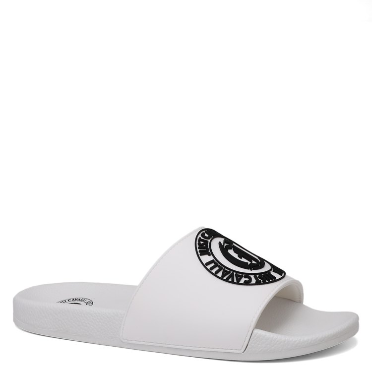 

Сланцы мужские Just Cavalli 76QA3SZ4 белые 44 EU, Белый, 76QA3SZ4