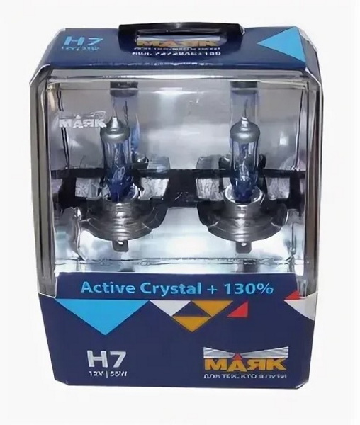

Лампа галогенная H7 24V 70W "Маяк" Active Crystal (+130%) (2 шт.), tr-806191