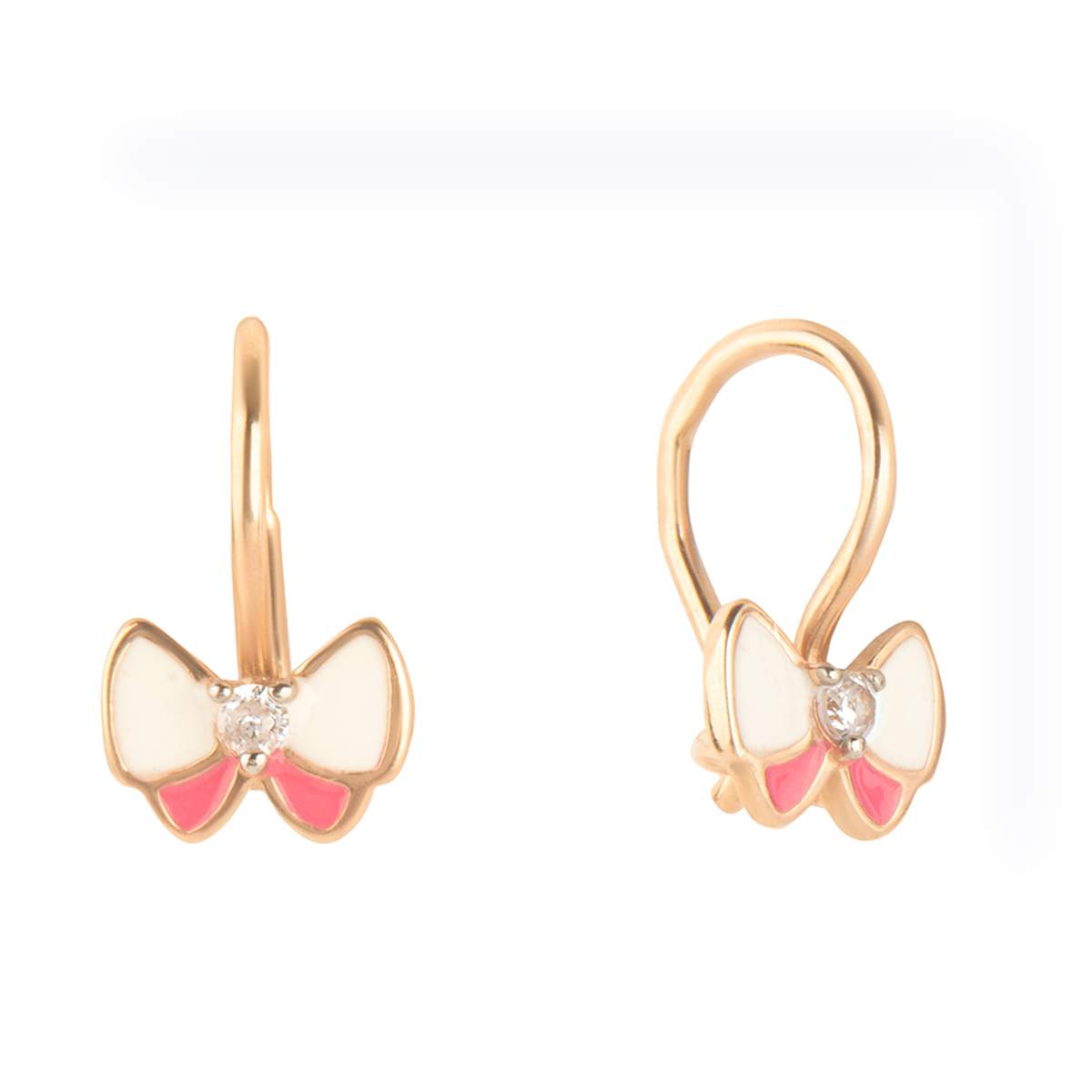 

Серьги из золота Azade С131-904М1, фианит/эмаль, С131-904М1
