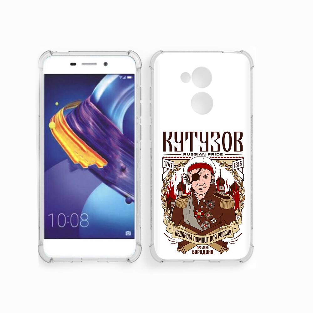 

Чехол MyPads Tocco для Huawei 6C Pro Кутузов (PT88459.60.101), Прозрачный, Tocco