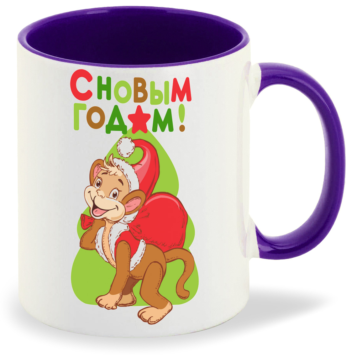 

Кружка CoolPodarok С новым годом, С новым годом