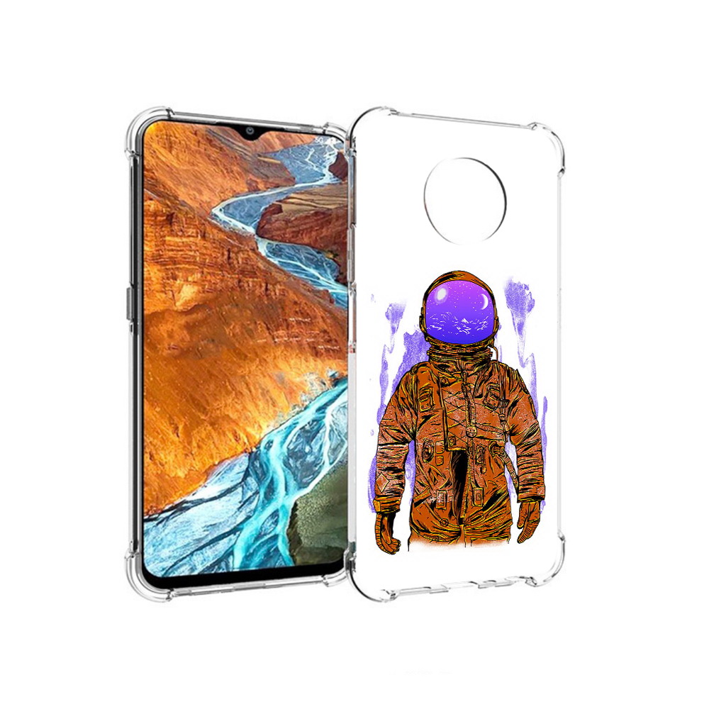 

Чехол MyPads Tocco для Nokia G300 нарисованный мужчина в скафандре (PT224563.108.510), Прозрачный, Tocco