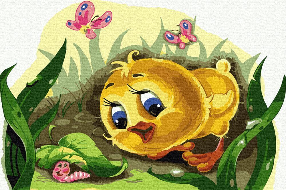 

Картина по номерам Molly Любопытный утёнок, Любопытный утёнок