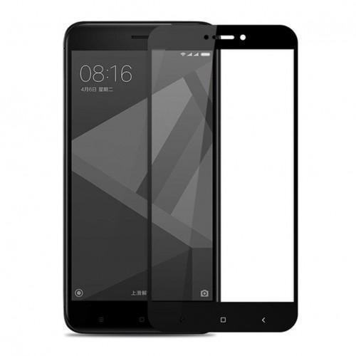 Защитное стекло Glass PRO (Full) Screen для Xiaomi Redmi 4X цветное (черная рамка)
