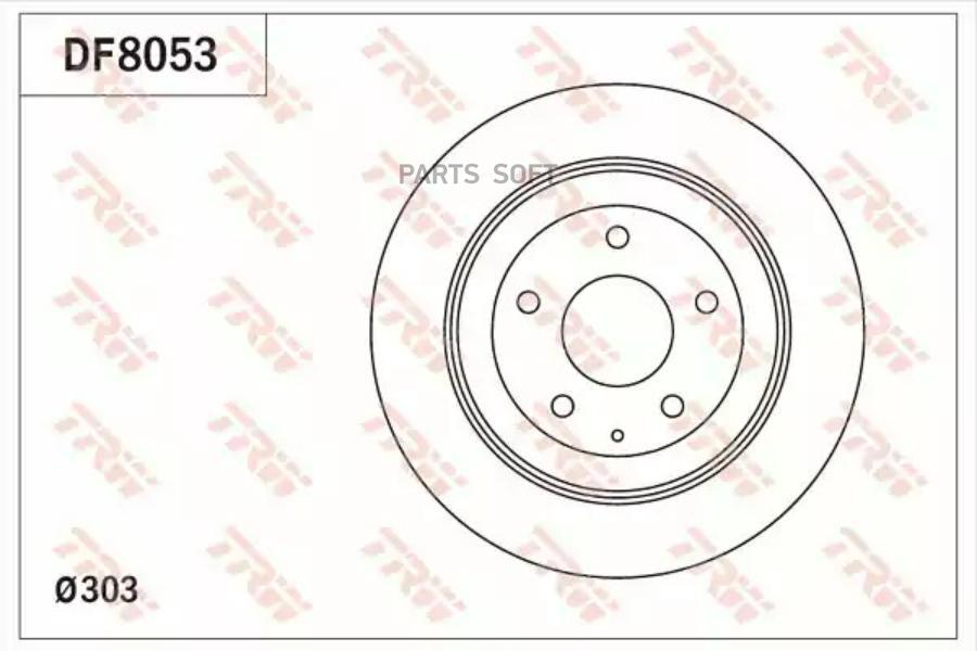 

Амортизатор Подвески Trw Df8053