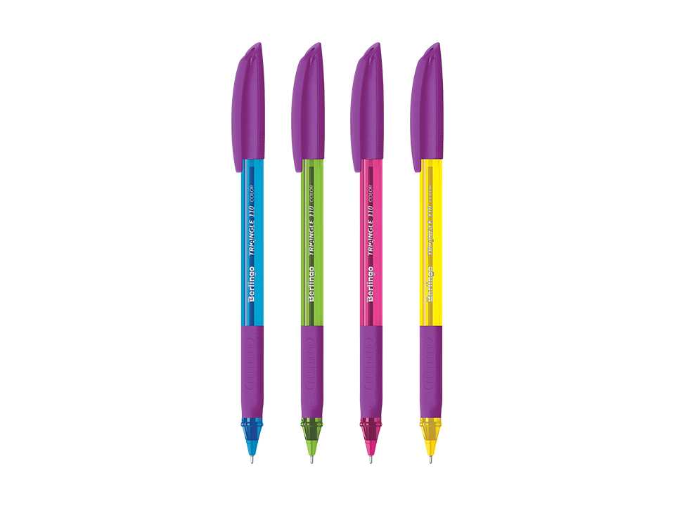 

Ручка шариковая Berlingo Triangle 110 Color CBp_07115, синяя, 0,7 мм, 1 шт., CBp_07115