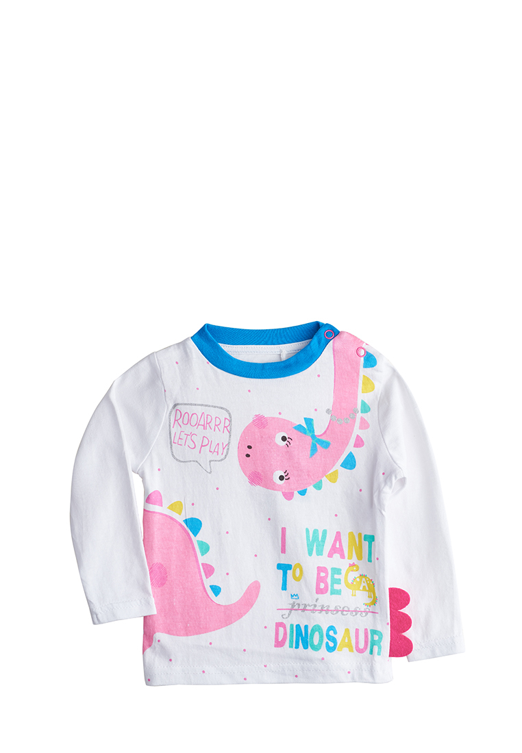 фото Лонгслив детский kari baby ss19b48000522 белый р.74