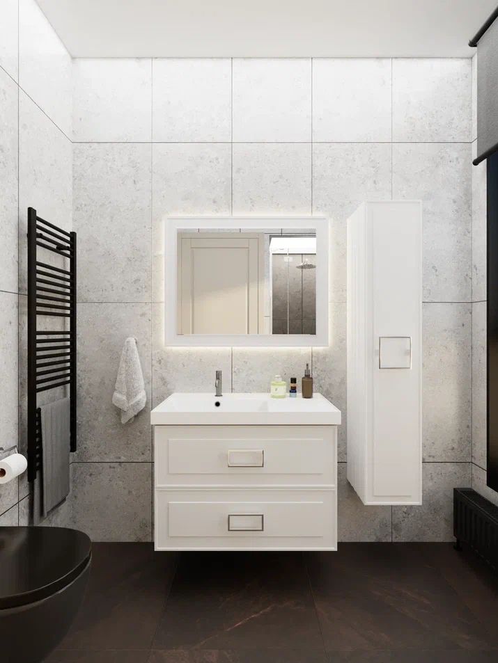 

Тумба под раковину La Fenice Cubo Twin Bianco 100 см белая матовая FNC-01-CUB-B-100-2, Белый, Cubo twin 100