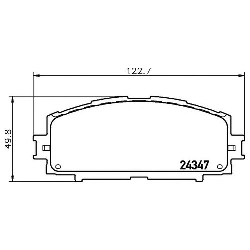 

Тормозные колодки HELLA PAGID/BEHR 8DB355012361