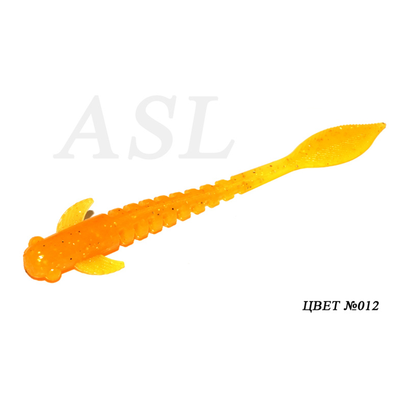 

Силиконовая приманка ASL Вьюн цв. 012 L-5см 10шт/уп, Вьюн
