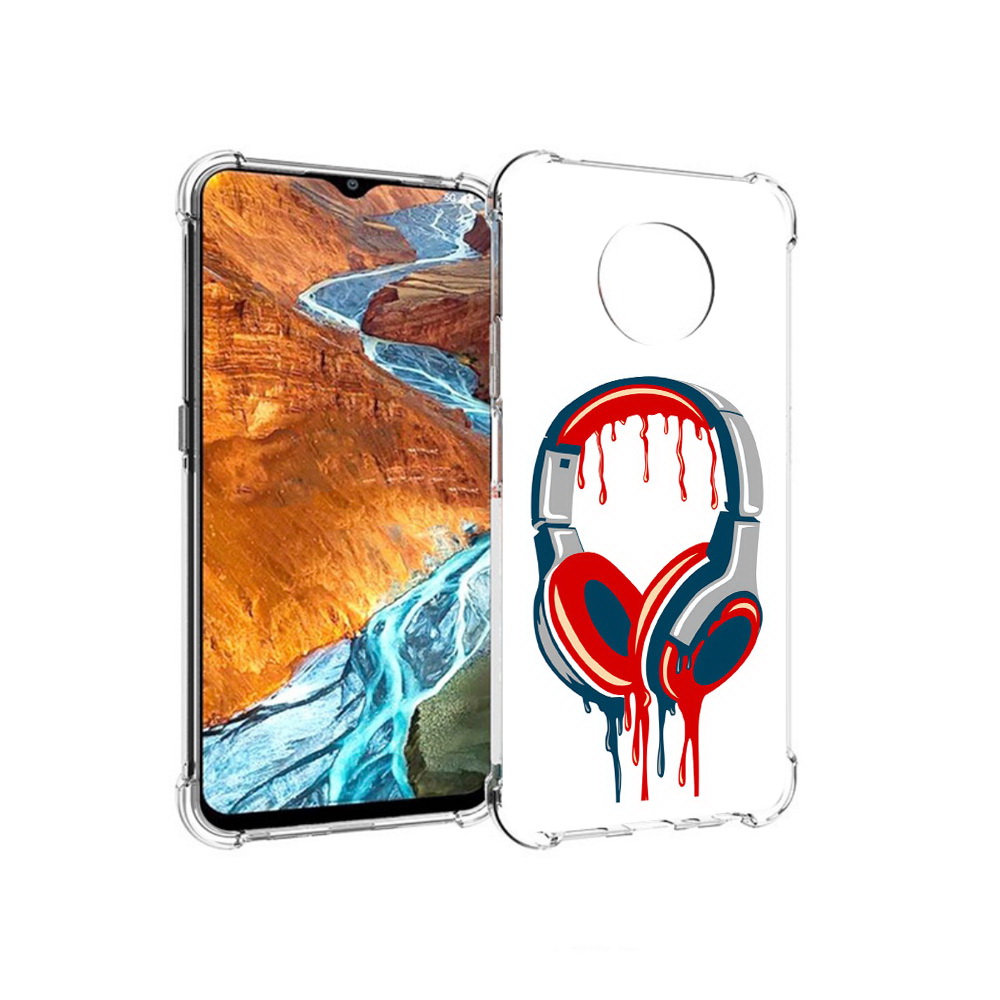 

Чехол MyPads Tocco для Nokia G300 не делай громко (PT224563.108.517), Прозрачный, Tocco